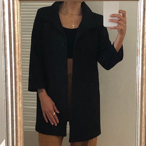 Ann Taylor Jacket Detail 3/4 Sleeve Button Front - Picture 11 of 12